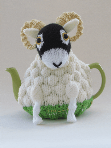 Sheep Ram GIF by TeaCosyFolk