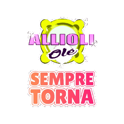 Allioli Olé Sticker