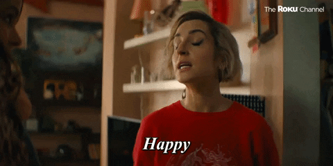 Happy Birthday Slip GIF by The Roku Channel