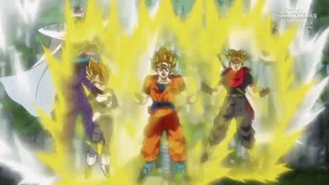 Dragon Ball Z Gogeta Super Saiyan GIF