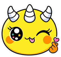 Sticker Love Sticker by Naru Naru