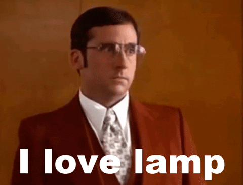 Image result for i love lamp gif