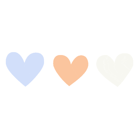 Love Hearts Sticker by poutacreative