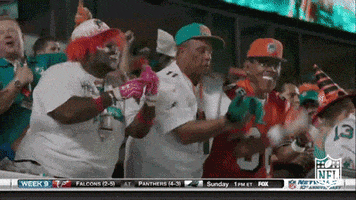 Miami Dolphins Dance GIF by NFL