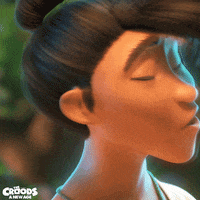 Dreamworks Animation Flirt GIF by The Croods: A New Age