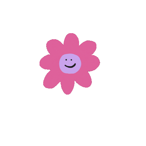 Flower Smile Sticker