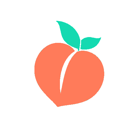 Peach Sticker by hayu