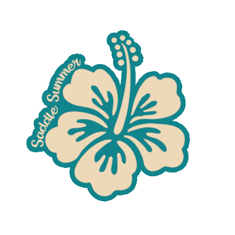Abu Dhabi Summer Sticker by Saddle Cafe