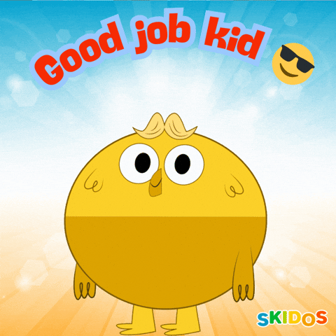 Well Done Great Work GIF by SKIDOS