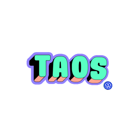 Taos Sticker by volkswagenmx