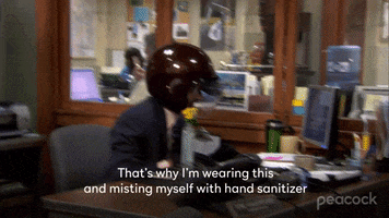 Sick Aziz Ansari GIF by Parks and Recreation