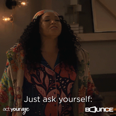 Think About It What GIF by Bounce