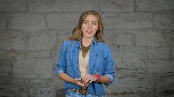 Caught In The Act Reaction GIF by Lauren Jenkins