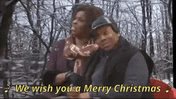 Merry Christmas Singing GIF by Saturday Night Live