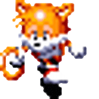 Tails Knuckles Sticker