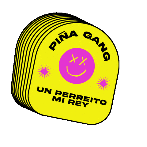 Piña Sticker by Pina Records