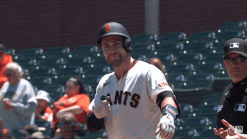 Major League Baseball Fist Bump GIF by San Francisco Giants