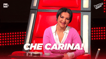 Television Hello GIF by The Voice of Italy