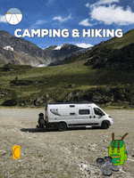 Mountain Camping GIF by Reiseausschnitte