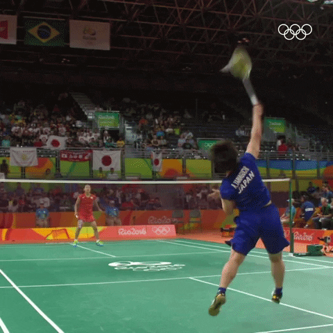 Badminton GIF by Olympics