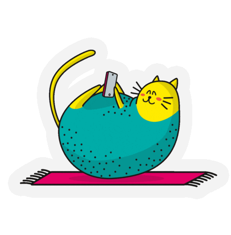 Happy Work From Home Sticker by KOMMUNIKATION LOHNZICH