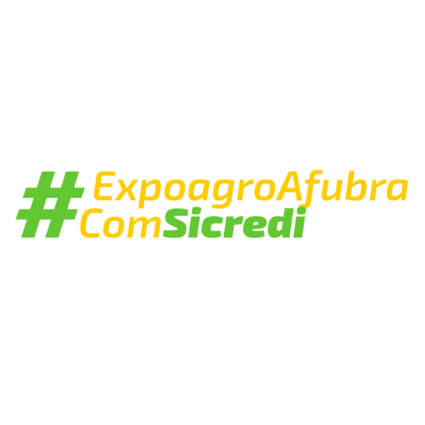 Expoagro Sticker by Sicredi Vale do Rio Pardo RS