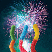 happy new year celebration GIF by Trolli