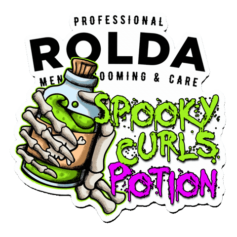 Halloween Curls Sticker by Rolda USA