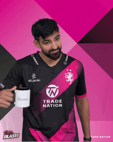 Coffee Cheers GIF by Somerset County Cricket Club