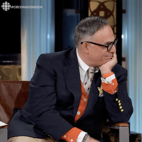 Dragons Den Laugh GIF by CBC