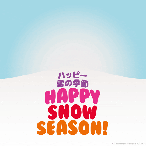 Happy Snow GIF by hamsta.world