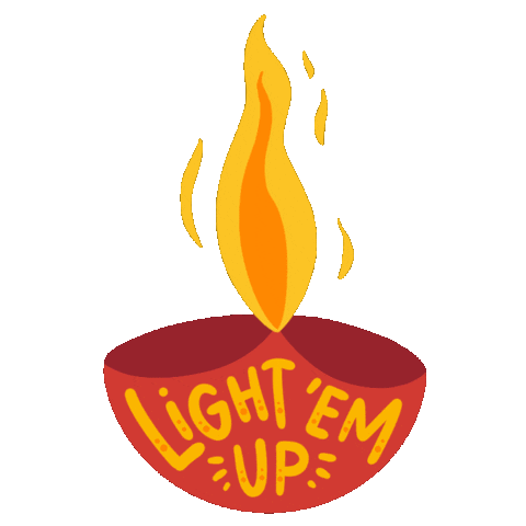 Festival Of Lights Fire Sticker by Tasty Bite