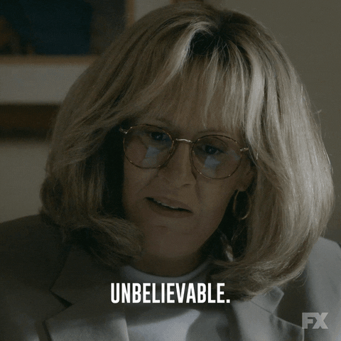Cant Believe It American Horror Story GIF by FX Networks