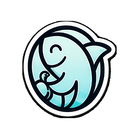 Humble Shark Sticker