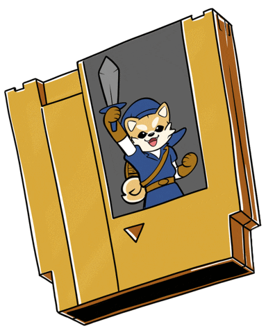 Gold Nintendo Sticker by 2D Con