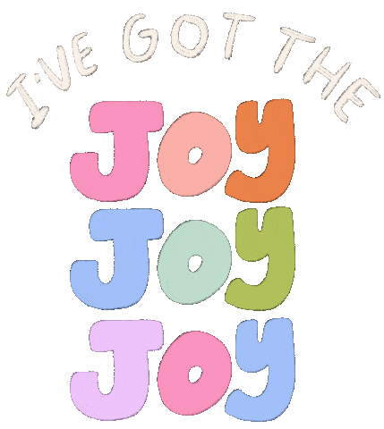 Joy Positivity Sticker by littleevergreenco