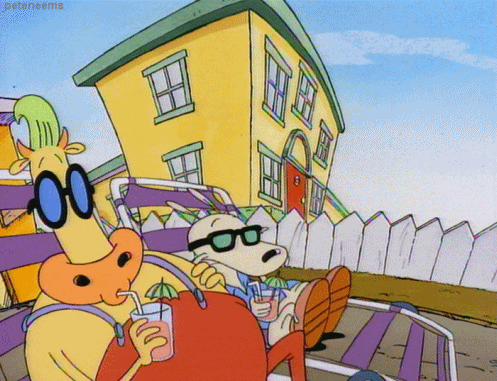 Rockos Modern Life Summer GIF - Find & Share on GIPHY