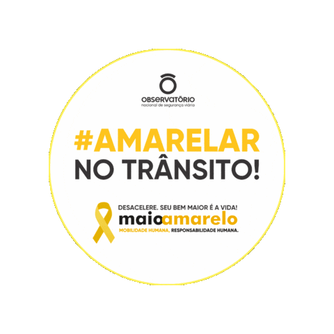 Maioamarelo Mobilidadehumana Sticker by ONSV