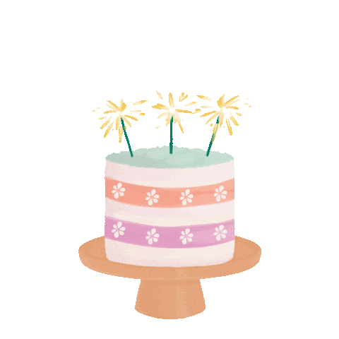 Celebrate Happy Birthday Sticker by Eat Play Say