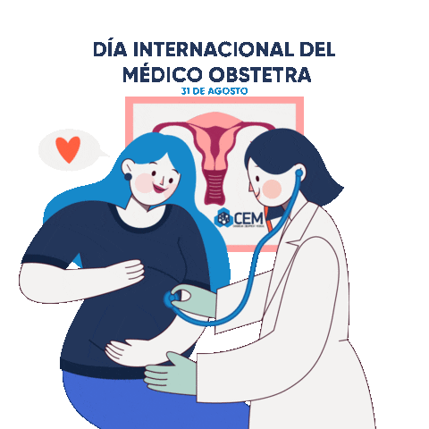 Salud Obstetra Sticker by CEM