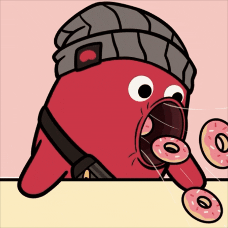 Bottomless Pit Donuts GIF