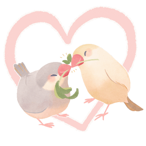 笑顔 Love Sticker