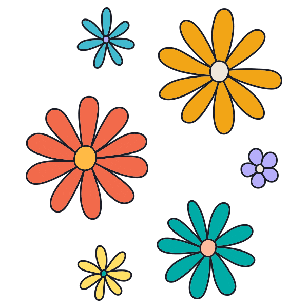 Flower Spring Sticker