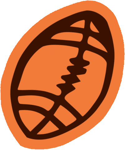 Sticker Rugby Sticker by Studio DOT