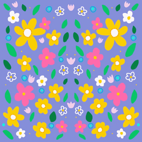 Happy Flowers GIF by Daisy Lemon