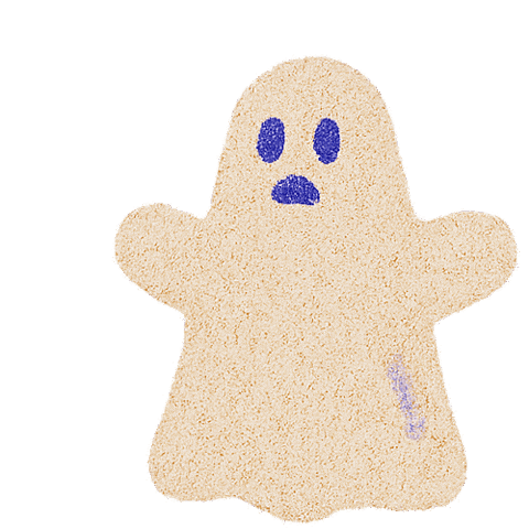 Ghost 夜 Sticker