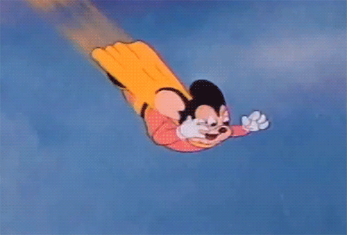 Image result for mighty mouse gif