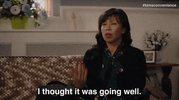 Surprised Jean Yoon GIF by Kim's Convenience
