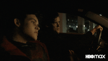 Driving Red Hood GIF by HBO Max