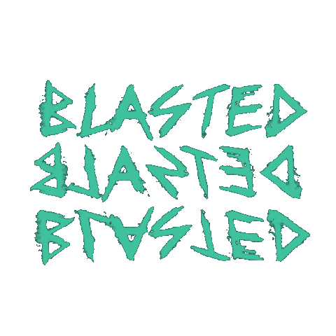 BLASTED Sticker